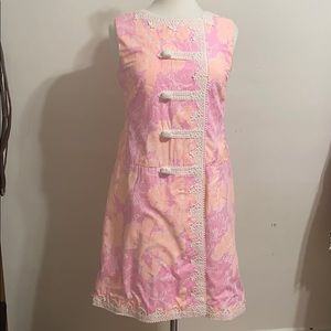 Lily Pulitzer “the Lilly” Vintage Pink Shift Dress